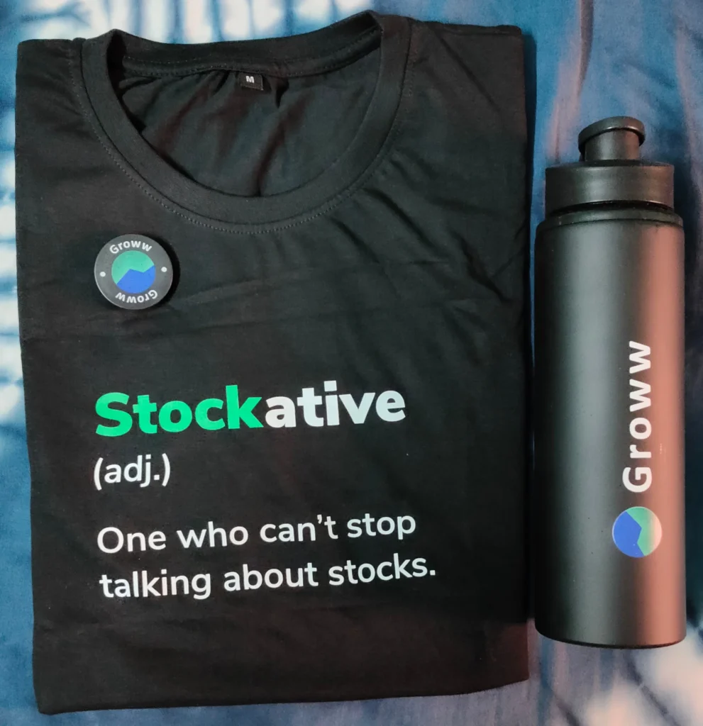 Groww 2 swag received for responsible disclosure – Suvendu Dash