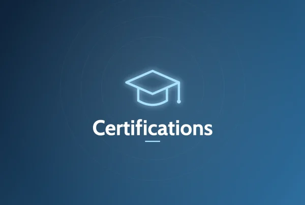 Certifications – Suvendu Dash